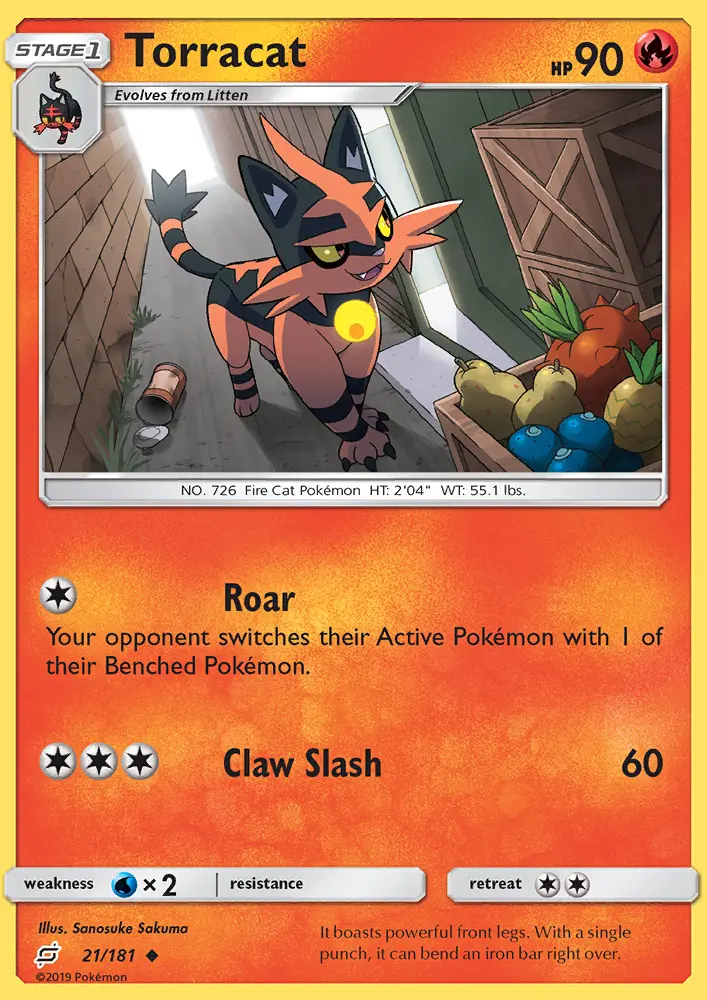 Torracat — Team Up card #21