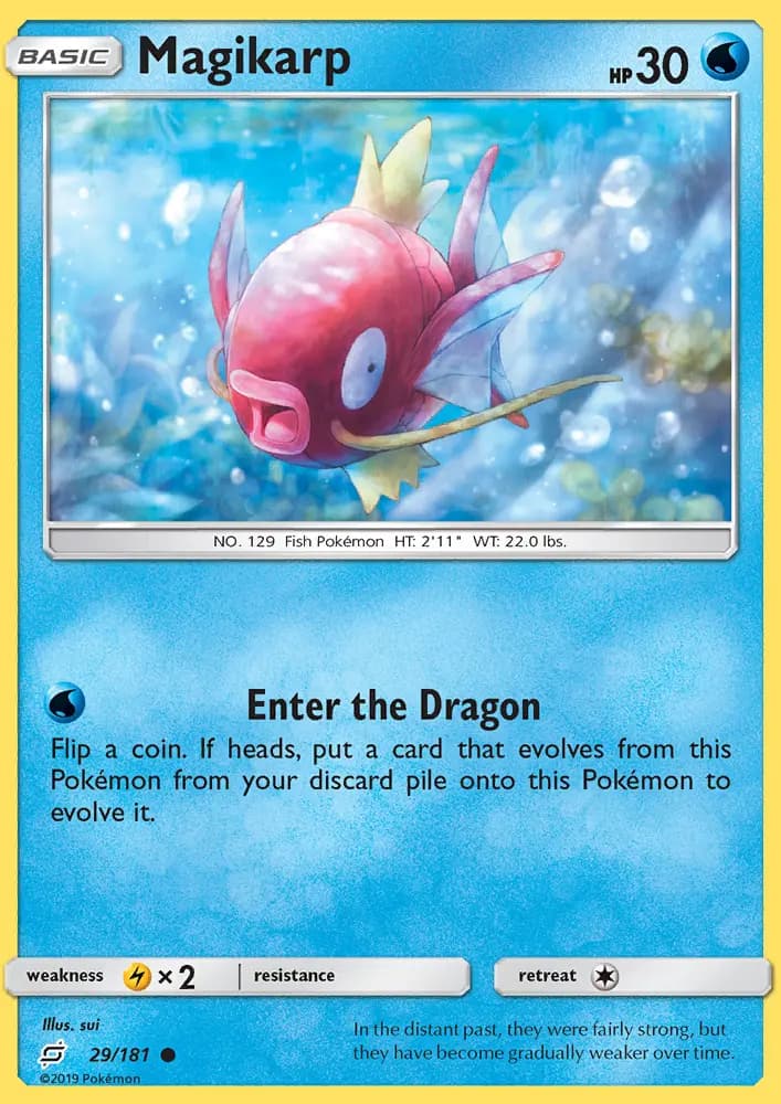Magikarp — Team Up card #29