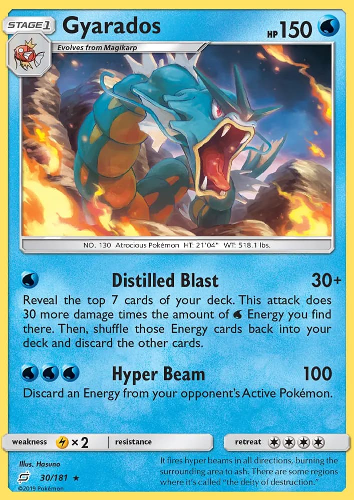 Gyarados — Team Up card #30