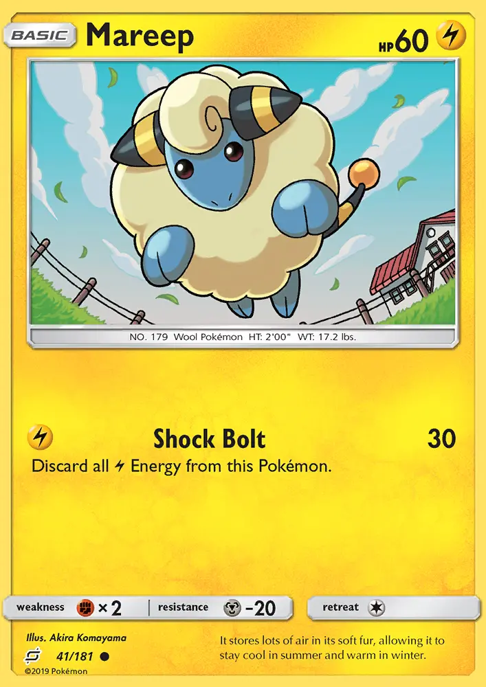 Mareep — Team Up card #41