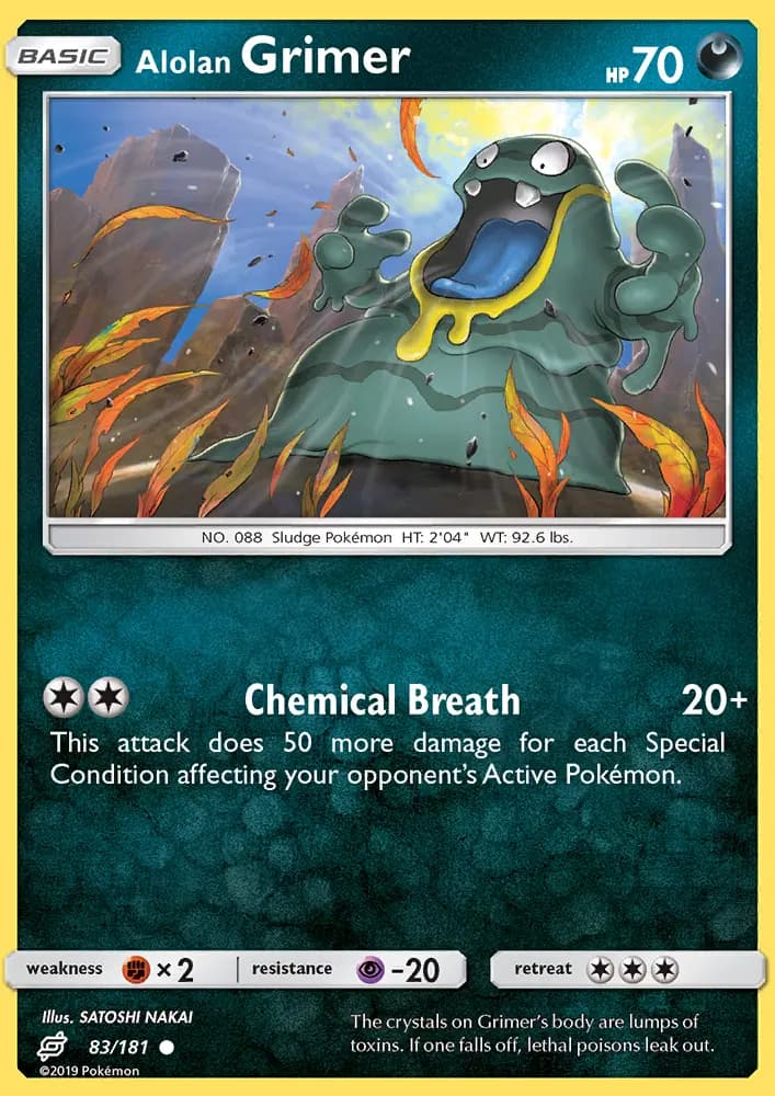 Alolan Grimer — Team Up card #83