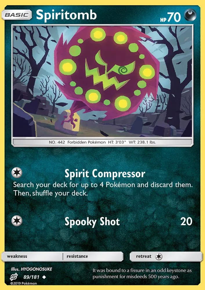 Spiritomb — Team Up card #89