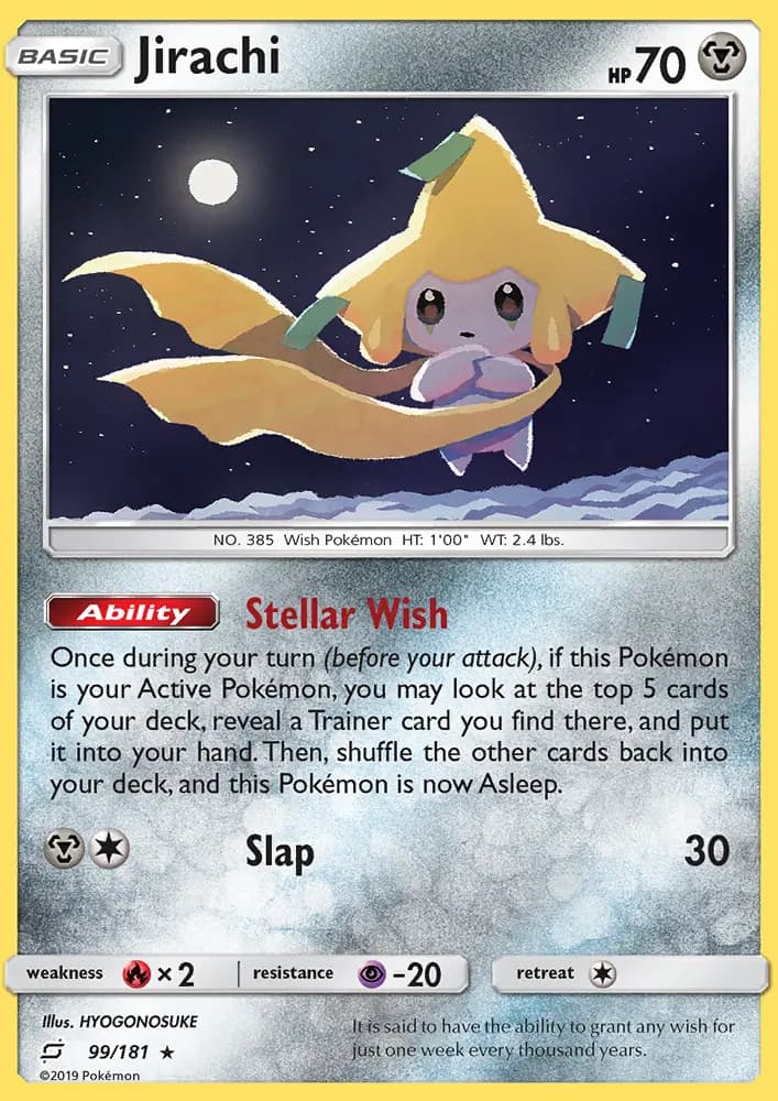 Jirachi — Team Up card #99