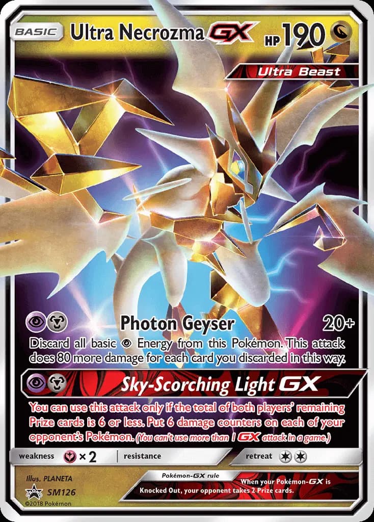 Ultra Necrozma GX — SM Black Star Promos card #SM126