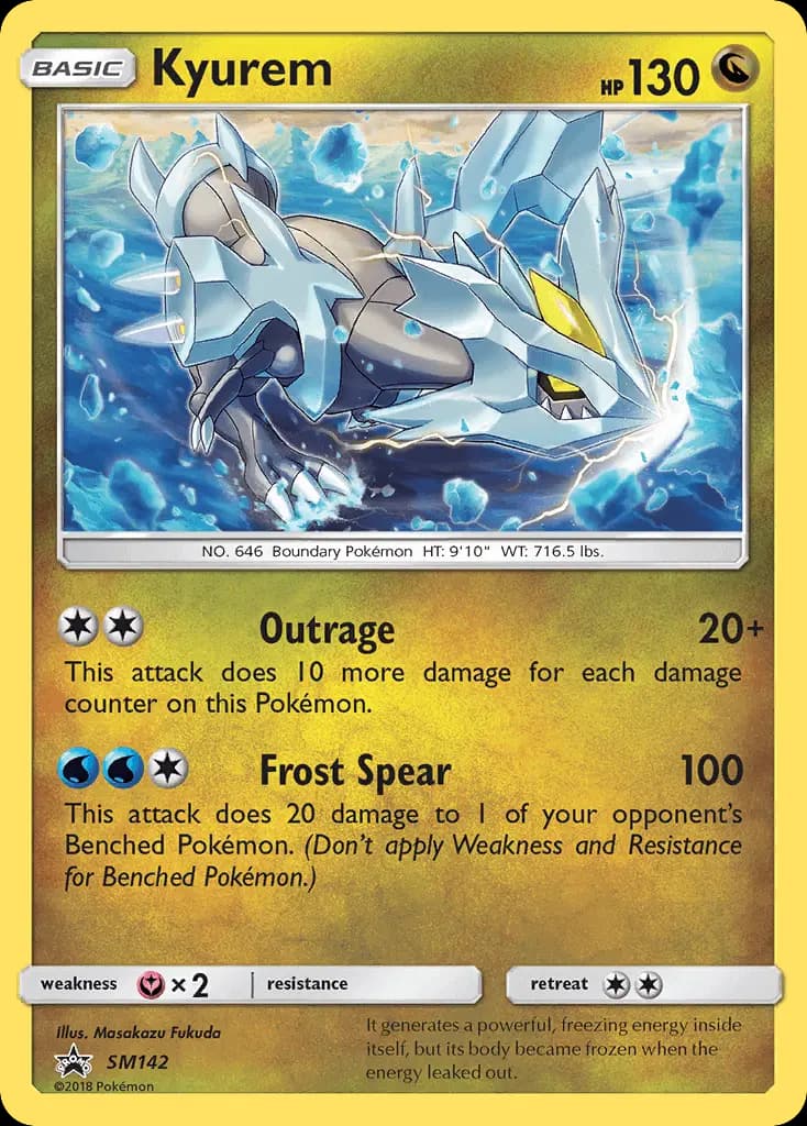 Kyurem — SM Black Star Promos card #SM142