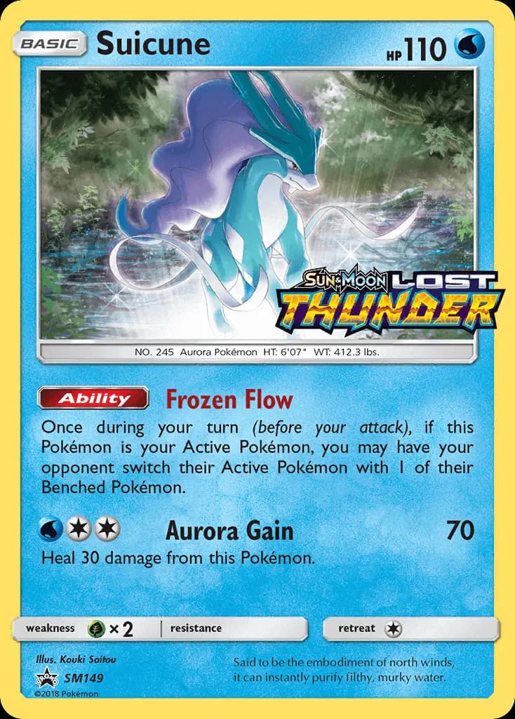 Suicune — SM Black Star Promos card #SM149