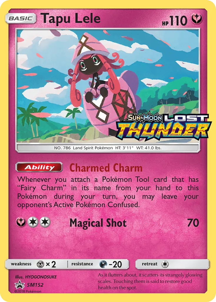 Tapu Lele — SM Black Star Promos card #SM152