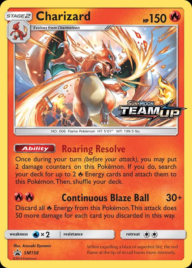 Charizard — SM Black Star Promos card #SM158
