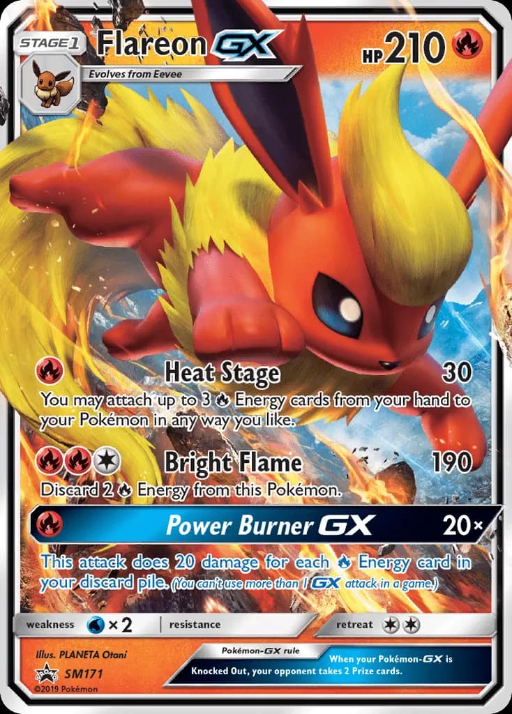 Flareon GX — SM Black Star Promos card #SM171