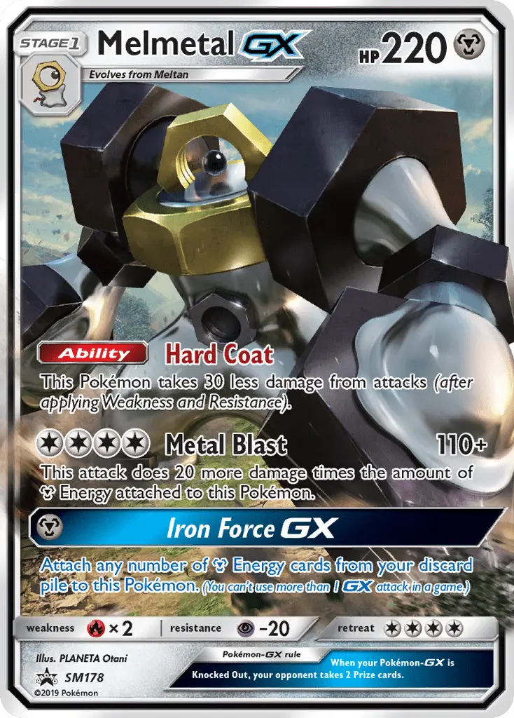 Melmetal GX — SM Black Star Promos card #SM178