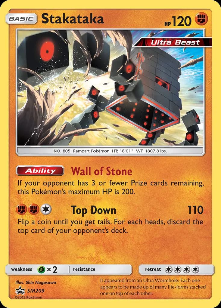 Stakataka — SM Black Star Promos card #SM209