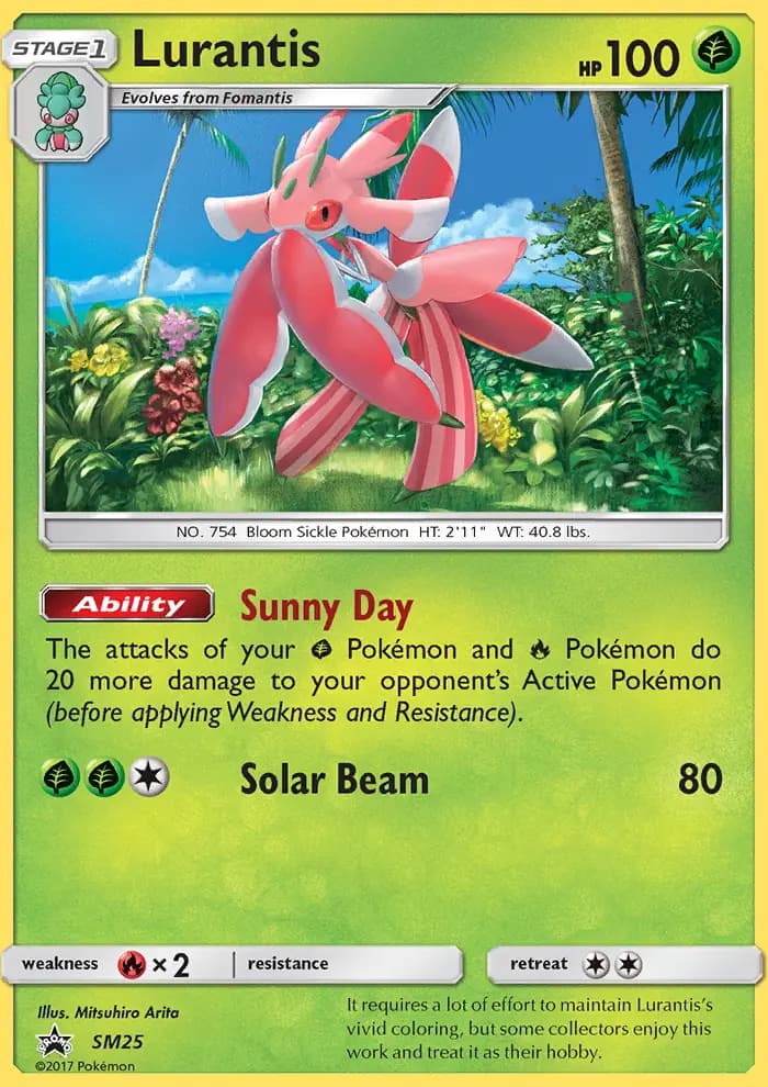 Lurantis — SM Black Star Promos card #SM25