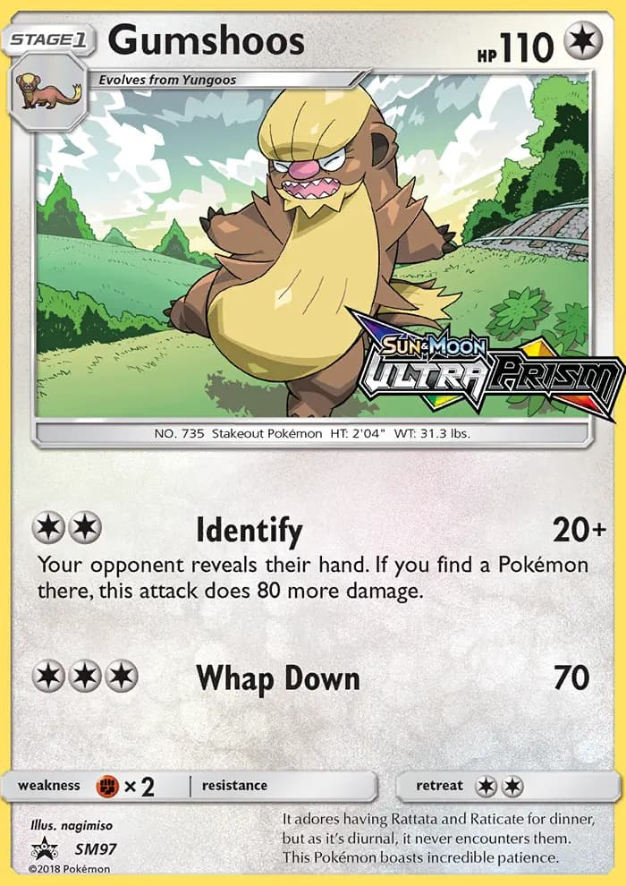 Gumshoos — SM Black Star Promos card #SM97