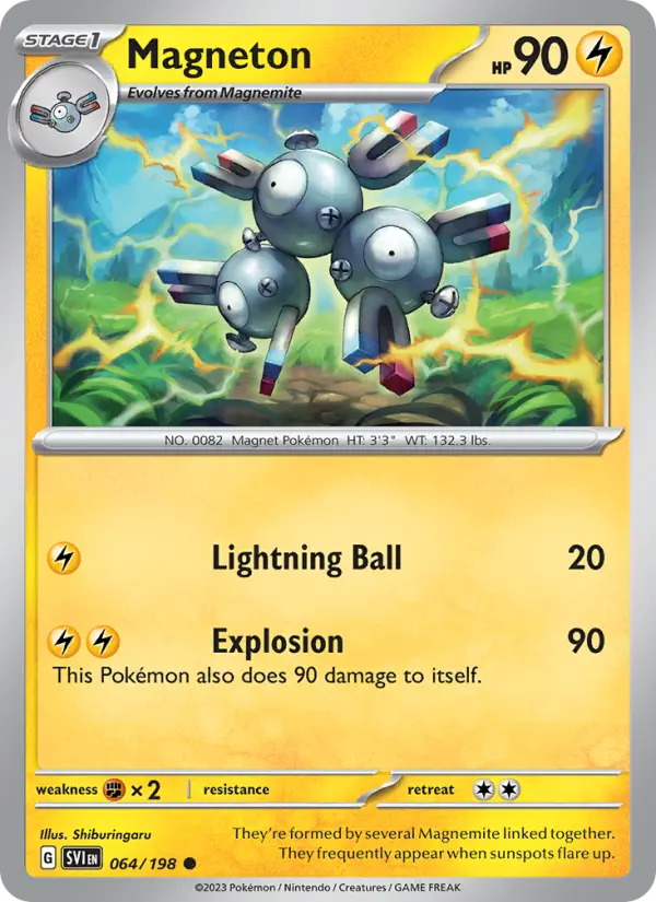 Magneton — Scarlet & Violet card #064