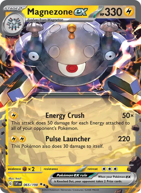 Magnezone ex — Scarlet & Violet card #065