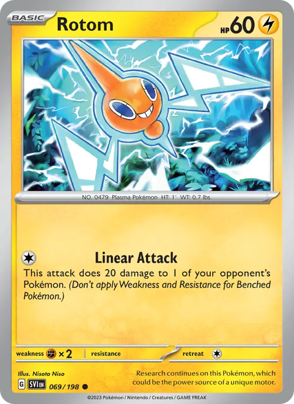 Rotom — Scarlet & Violet card #069