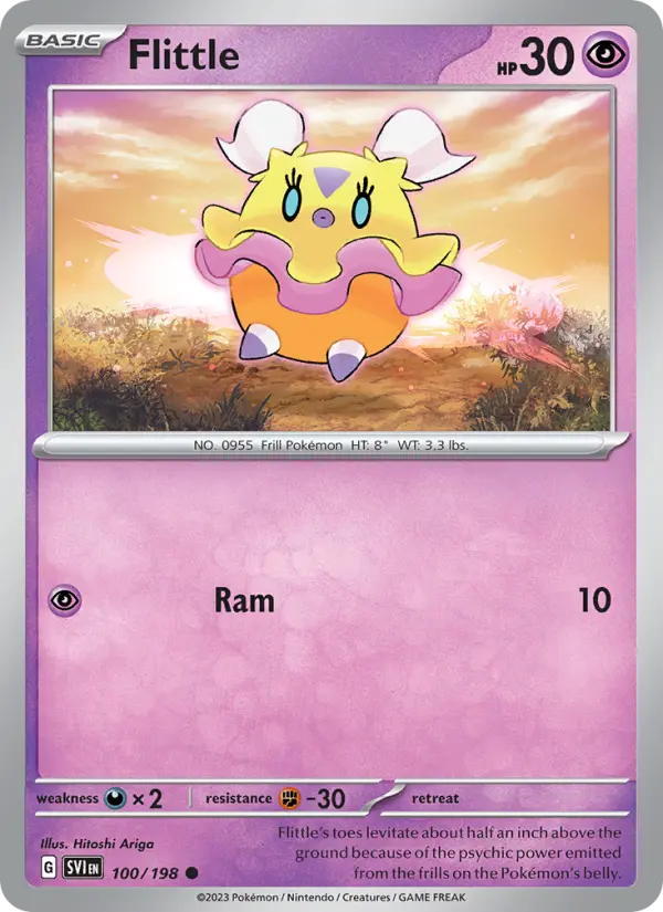 Flittle — Scarlet & Violet card #100