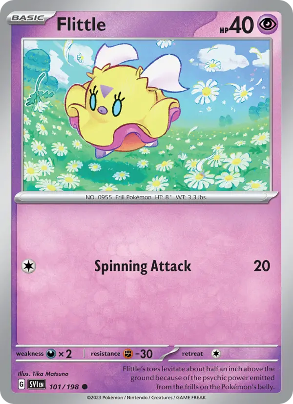 Flittle — Scarlet & Violet card #101