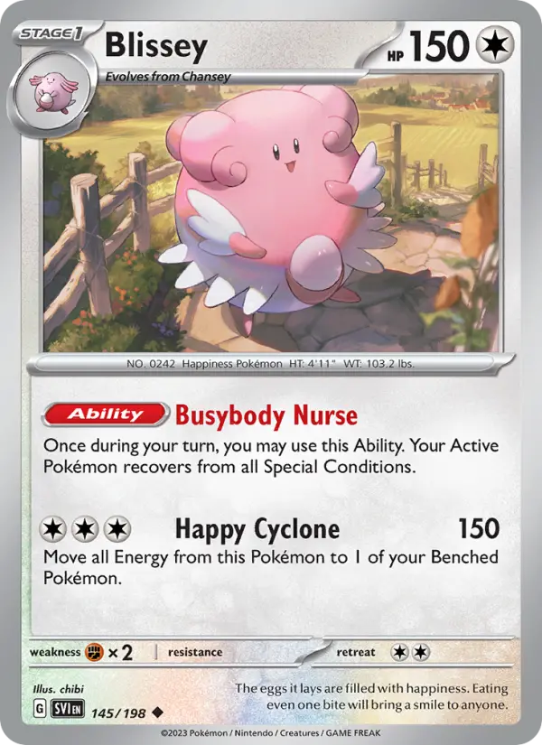 Blissey — Scarlet & Violet card #145