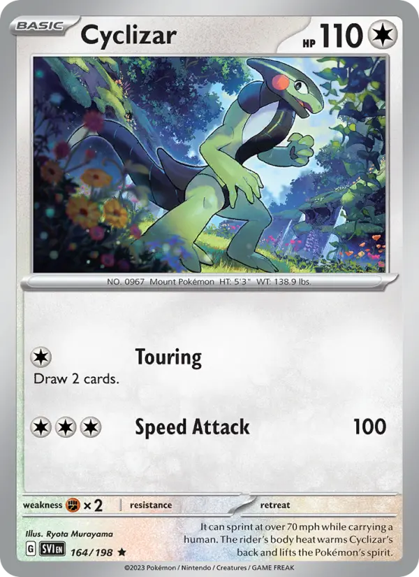 Cyclizar — Scarlet & Violet card #164