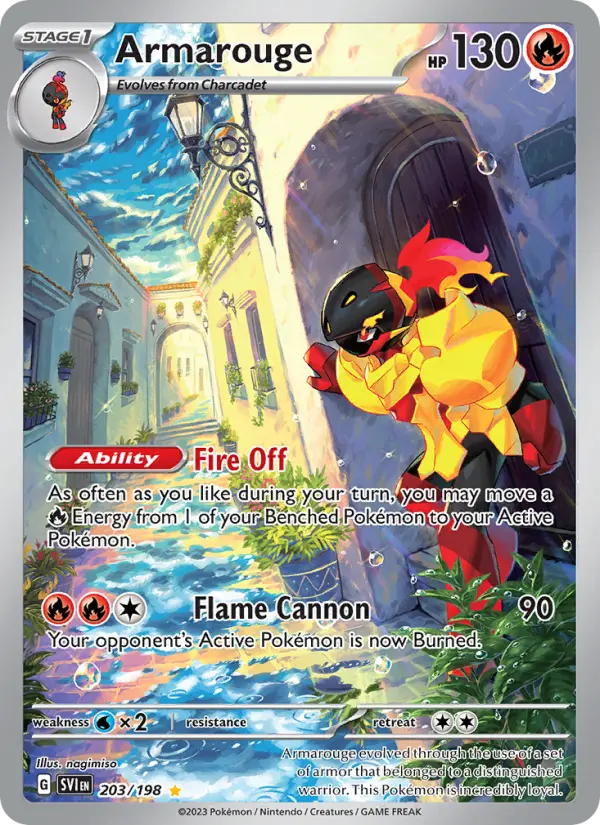 Armarouge — Scarlet & Violet card #203