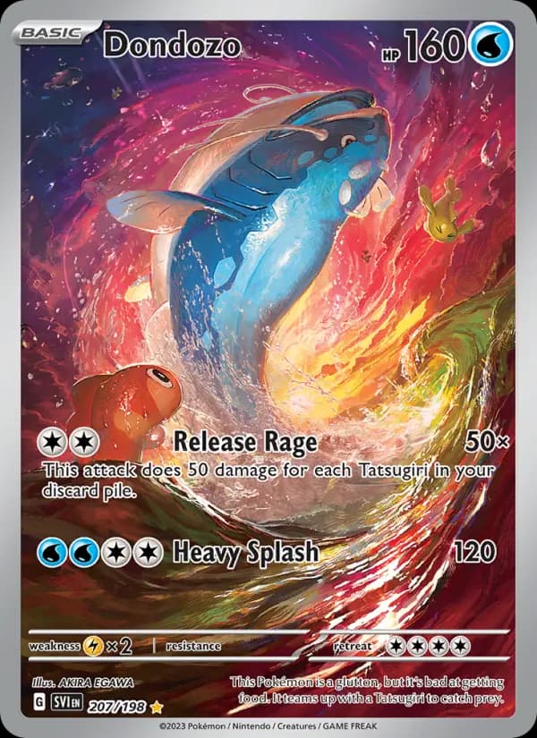 Dondozo — Scarlet & Violet card #207