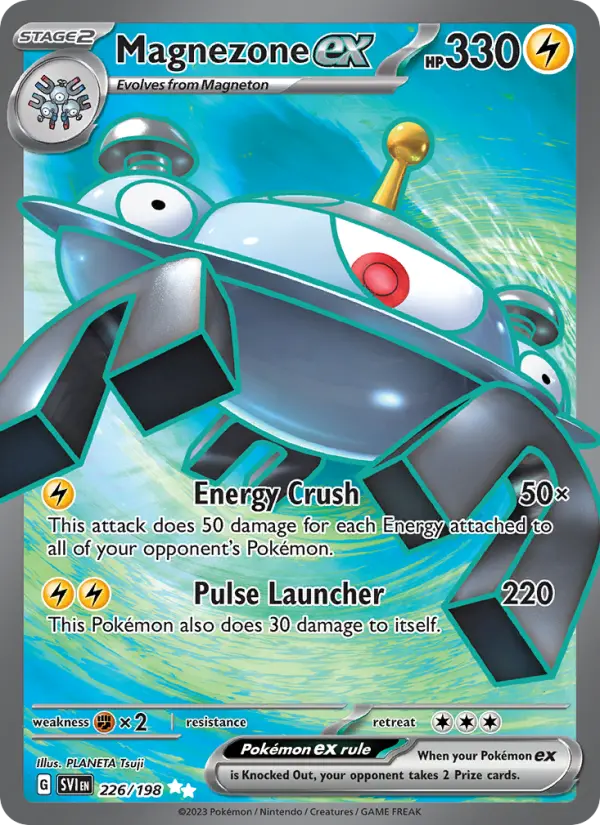 Magnezone ex — Scarlet & Violet card #226