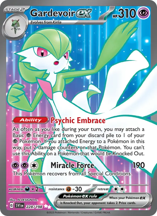 Gardevoir ex — Scarlet & Violet card #228