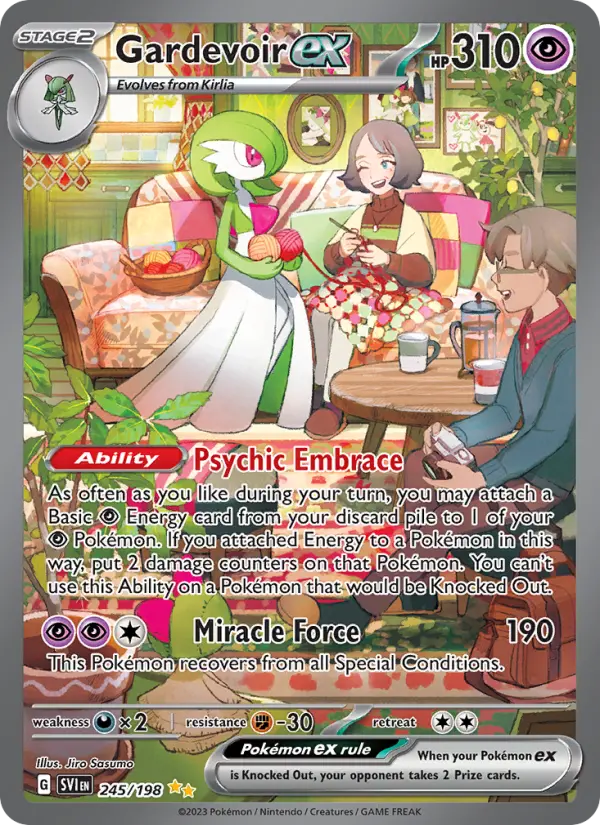 Gardevoir ex — Scarlet & Violet card #245