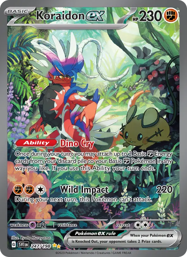 Koraidon ex — Scarlet & Violet card #247
