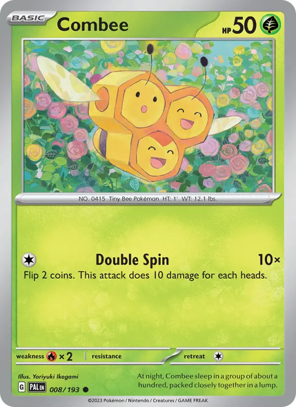 Combee — Paldea Evolved card #008