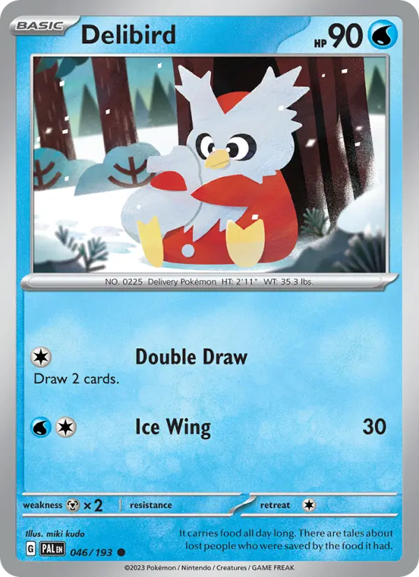 Delibird — Paldea Evolved card #046