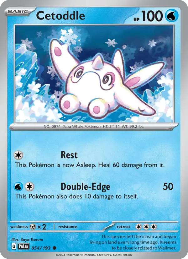 Cetoddle — Paldea Evolved card #054