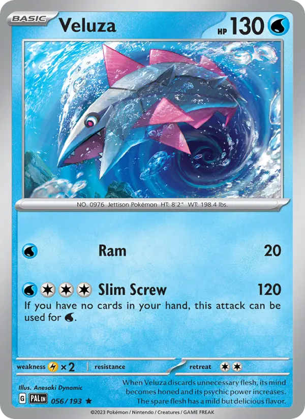 Veluza — Paldea Evolved card #056