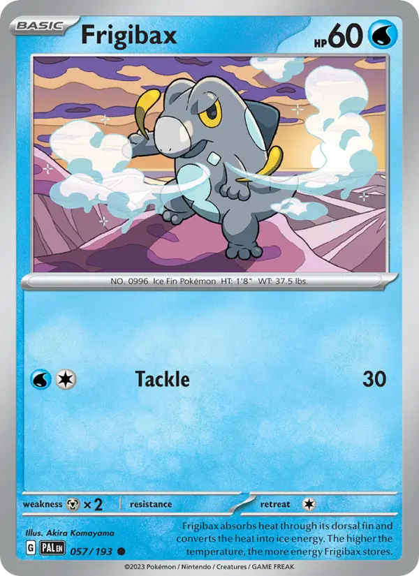 Frigibax — Paldea Evolved card #057