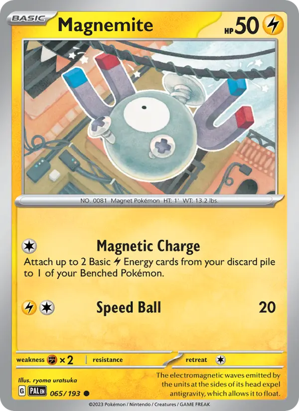 Magnemite — Paldea Evolved card #065