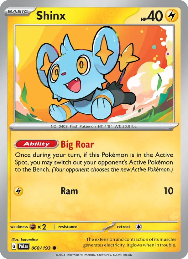 Shinx — Paldea Evolved card #068
