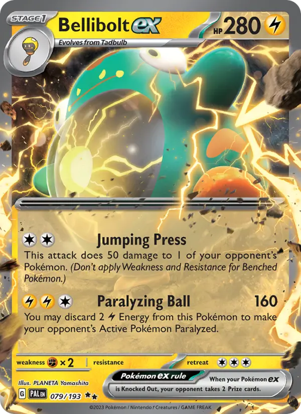 Bellibolt ex — Paldea Evolved card #079