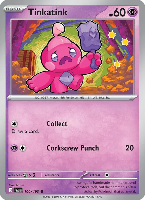 Tinkatink — Paldea Evolved card #100