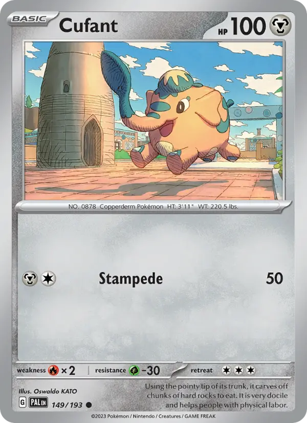 Cufant — Paldea Evolved card #149