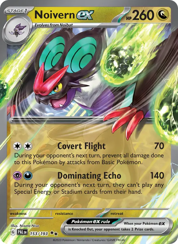 Noivern ex — Paldea Evolved card #153