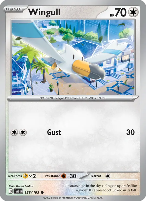 Wingull — Paldea Evolved card #158