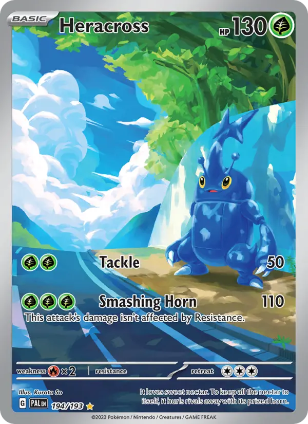 Heracross — Paldea Evolved card #194