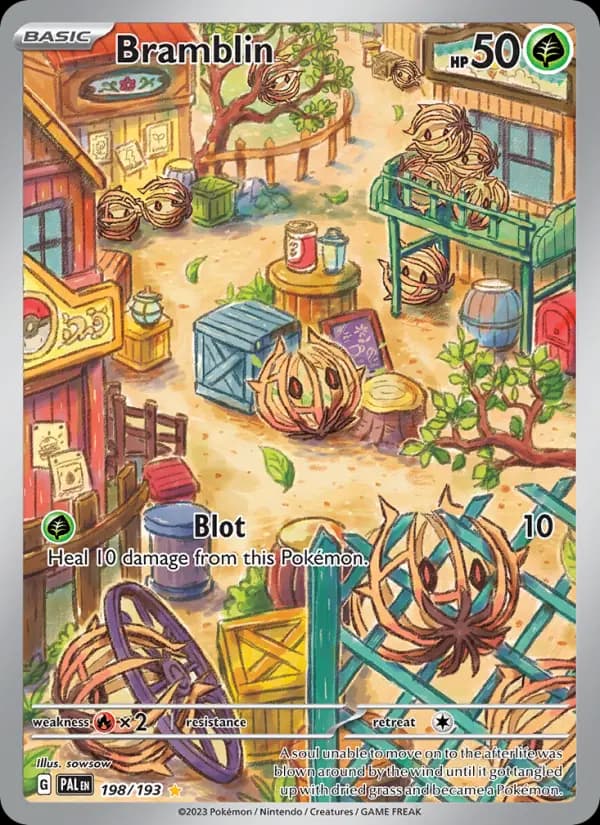 Bramblin — Paldea Evolved card #198