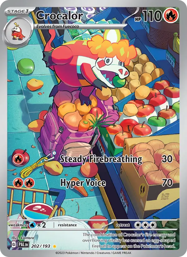 Crocalor — Paldea Evolved card #202