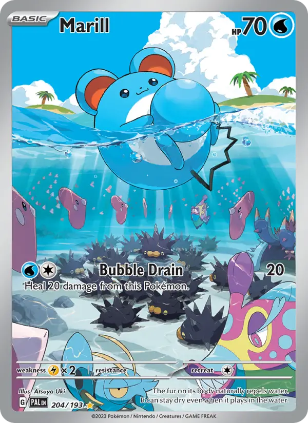 Marill — Paldea Evolved card #204