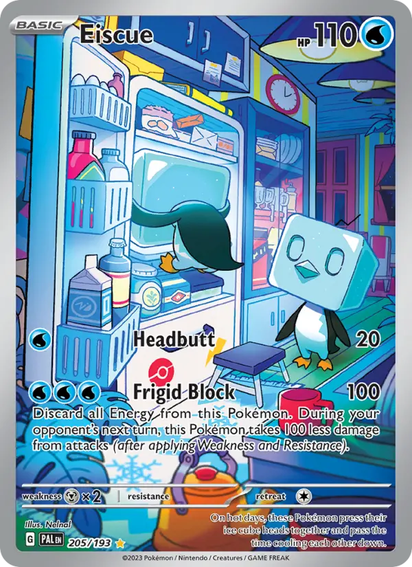 Eiscue — Paldea Evolved card #205