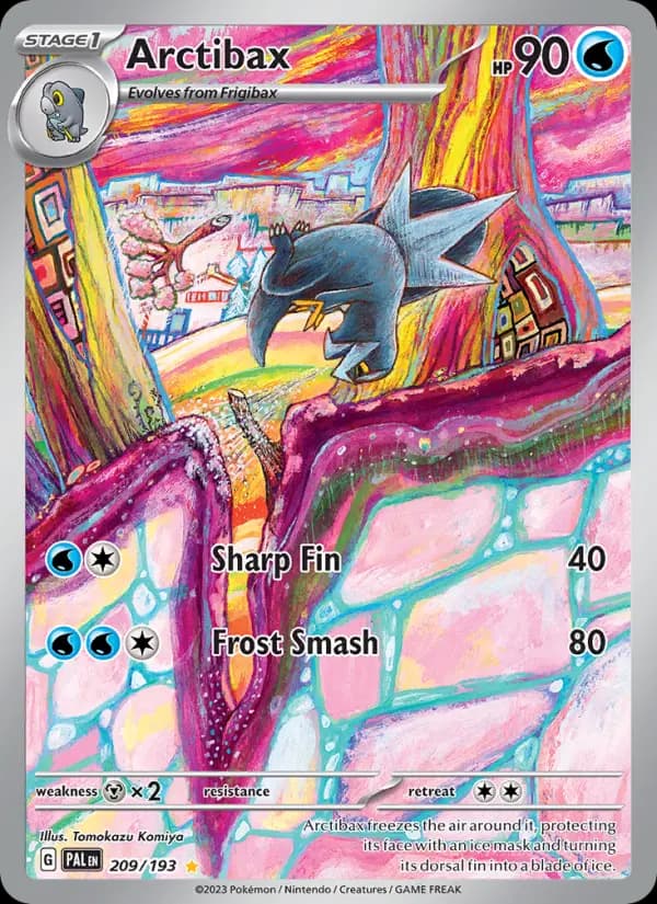 Arctibax — Paldea Evolved card #209