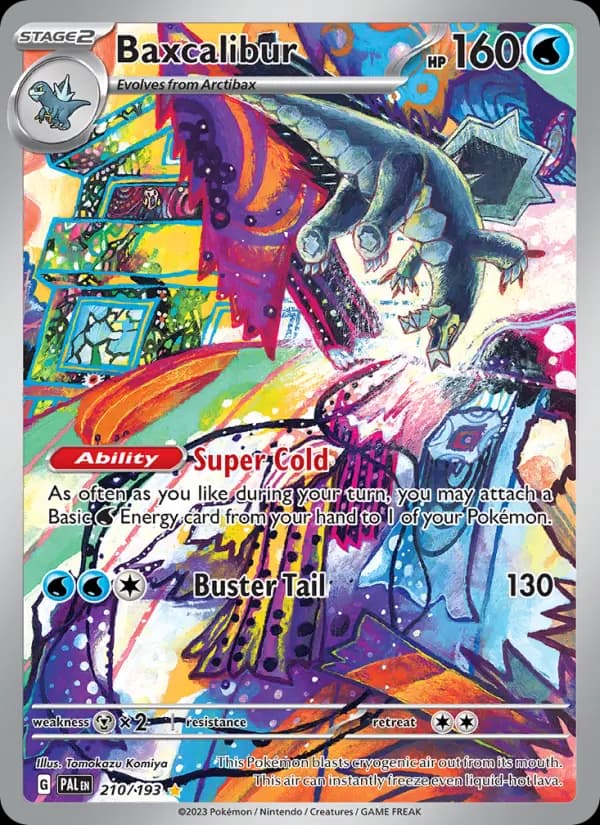 Baxcalibur — Paldea Evolved card #210