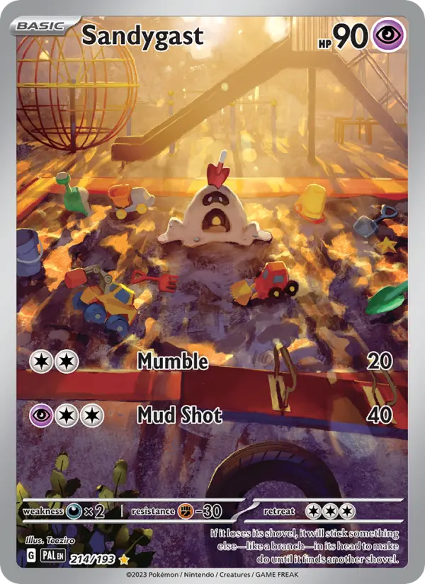 Sandygast — Paldea Evolved card #214